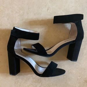 Jeffrey Campbell Lindsay Black Suede 8.5